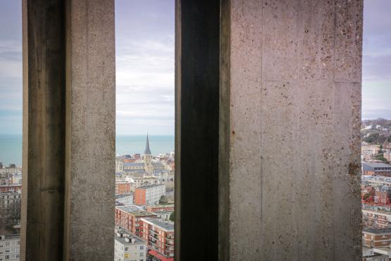 Vue depuis la tour de l'Hôtel de ville, Le Havre